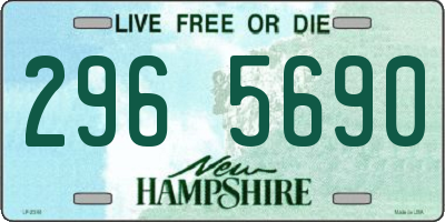 NH license plate 2965690