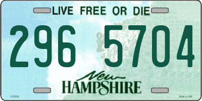NH license plate 2965704