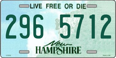NH license plate 2965712