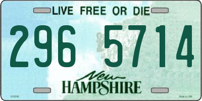 NH license plate 2965714