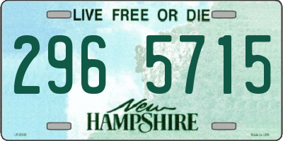 NH license plate 2965715