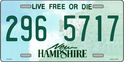 NH license plate 2965717