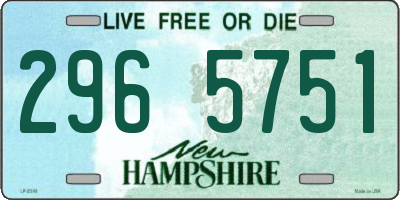 NH license plate 2965751