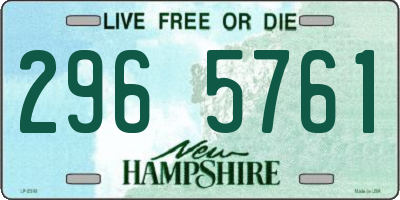 NH license plate 2965761