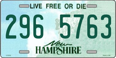 NH license plate 2965763