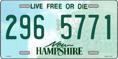 NH license plate 2965771