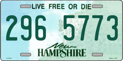 NH license plate 2965773