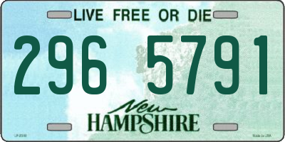 NH license plate 2965791