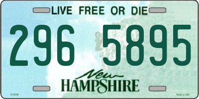 NH license plate 2965895