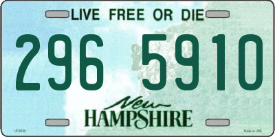 NH license plate 2965910