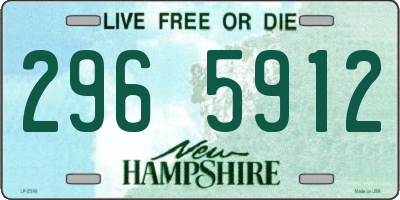 NH license plate 2965912