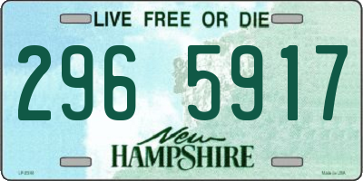 NH license plate 2965917