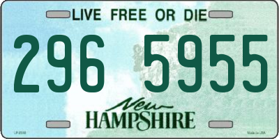 NH license plate 2965955