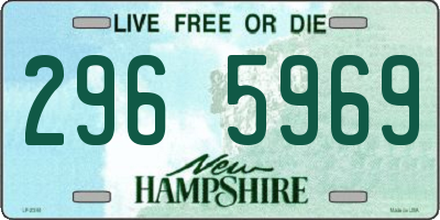 NH license plate 2965969