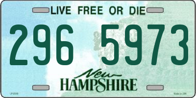 NH license plate 2965973
