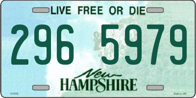 NH license plate 2965979