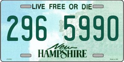 NH license plate 2965990