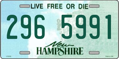 NH license plate 2965991