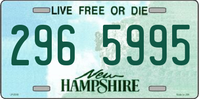 NH license plate 2965995