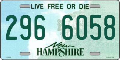 NH license plate 2966058