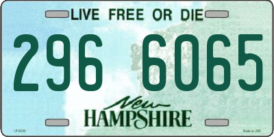 NH license plate 2966065