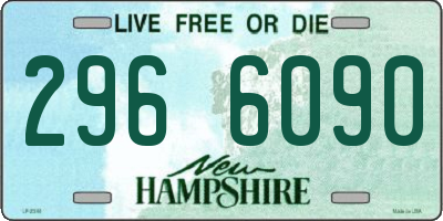 NH license plate 2966090