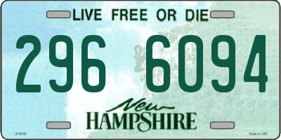 NH license plate 2966094