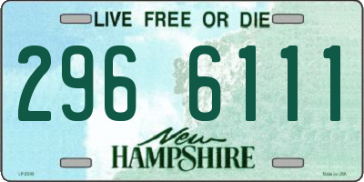 NH license plate 2966111