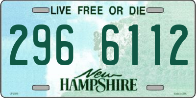 NH license plate 2966112