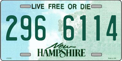 NH license plate 2966114