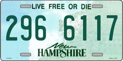 NH license plate 2966117