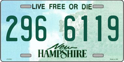 NH license plate 2966119