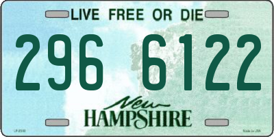 NH license plate 2966122