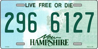 NH license plate 2966127