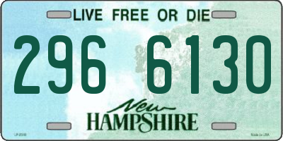 NH license plate 2966130