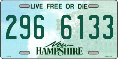 NH license plate 2966133