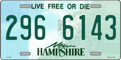 NH license plate 2966143