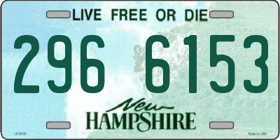 NH license plate 2966153