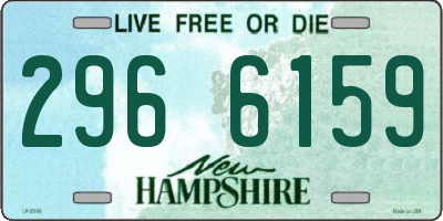 NH license plate 2966159