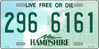 NH license plate 2966161