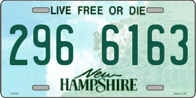 NH license plate 2966163