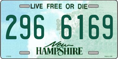 NH license plate 2966169