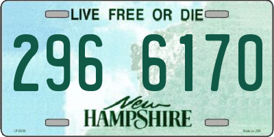 NH license plate 2966170