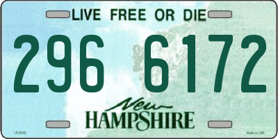 NH license plate 2966172