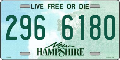 NH license plate 2966180