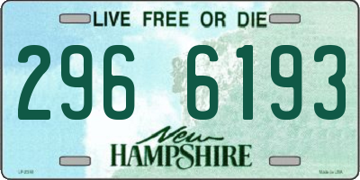NH license plate 2966193