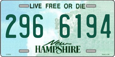 NH license plate 2966194