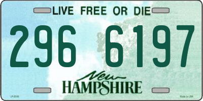 NH license plate 2966197