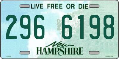 NH license plate 2966198
