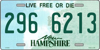 NH license plate 2966213